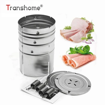 

Transhome Ham Press Maker Machine 1PC Round Shape Stainless Steel Seafood Meat Poultry Tools Kitchen Cooking Tools for Party