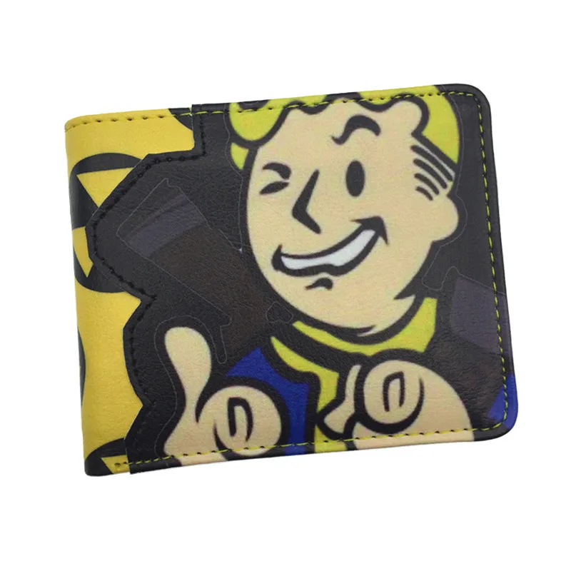 

Free Shipping Game Fallout Wallet for Young With Card Holder Dollar Price