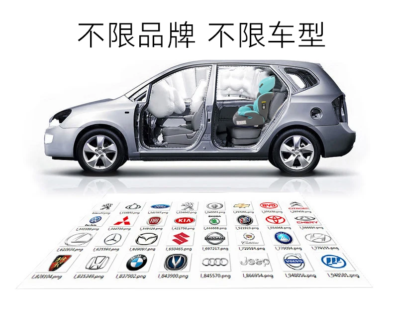 Детское автокресло Isofix двойной Интерфейс детское безопасное сидение От 0 до 12 лет Портативный автокресло 5-точечный ремень безопасности восемь регулировкой по высоте