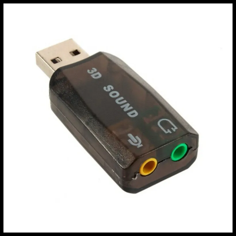 USB2.0 5 1 Аудио гарнитура наушники микрофон Джек конвертер адаптер с динамическим