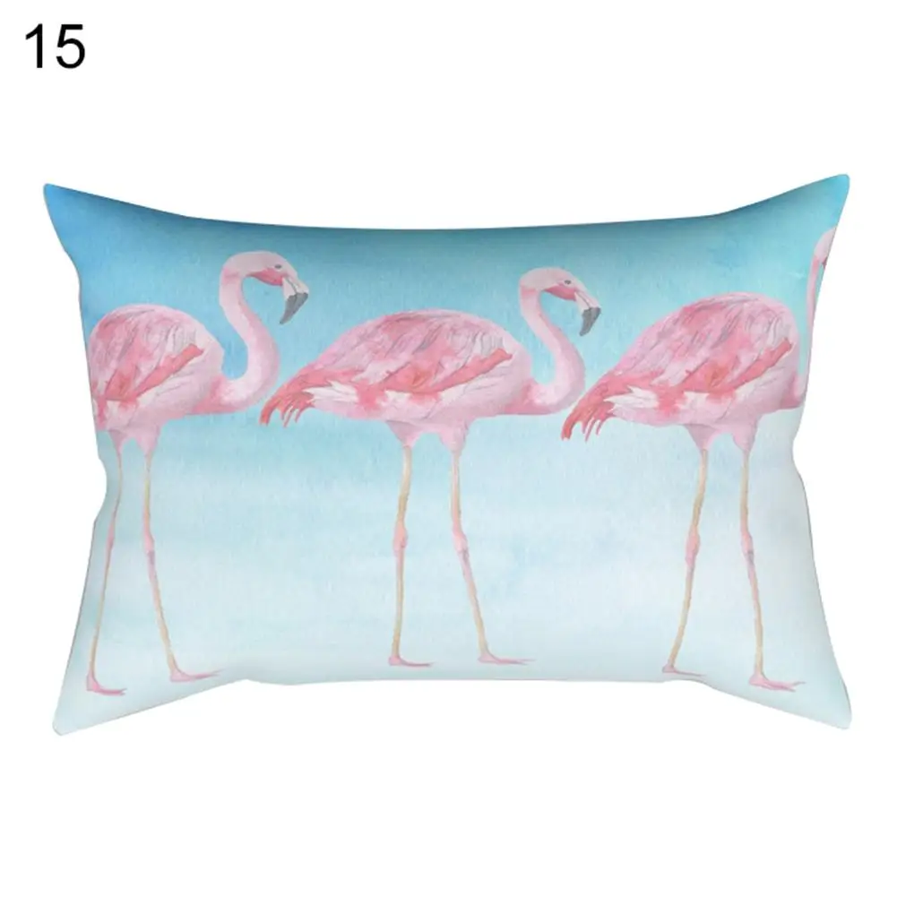 

30x50cm Pillowcase Flamingo Design Pillow Cushion Case Cover Home Decoration Cushion Cover