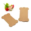 50pcs New 6.2x10.5cm Kraft Blank Bone Shape Packaging Hang Tags Wedding/Birthday Party Candy Boxes Price Tags Labels ► Photo 2/5