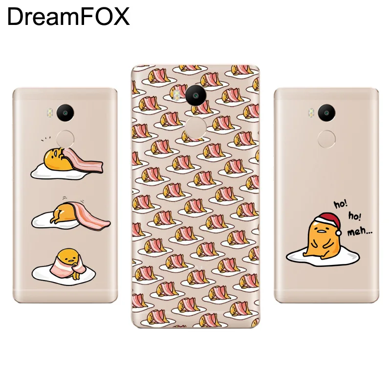DREAMFOX M245 Мягкий силиконовый чехол из ТПУ для ленивых яиц Xiaomi Redmi Note 3 4 4X5 5A 6 7 Pro Global |