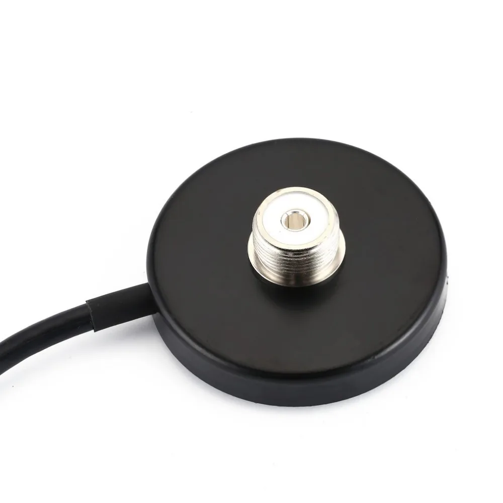 Mobile Car Antenna Magnetic Roof Mount Base with 5m RG-58 A/U Coaxial Cable UHF Male Connector Mobile Car Antenna Magnetic Roof Mount Base with 5m RG-58 A/U Coaxial Cable UHF Male Connector