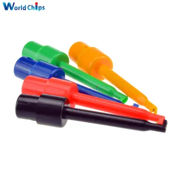 

10Pcs Large Size Round Single Hook Clip Test Probe for Electronic Testing