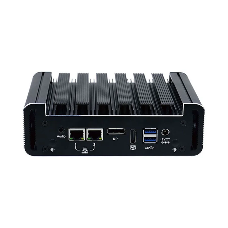 Бесплатная доставка DDR4 Mini PC Поддержка DP HDMI двойной дисплей 4 К Mini PC Pfsense компьютер с Intel 7Gen i7 7500U 2 * COM 2 * LAN win10