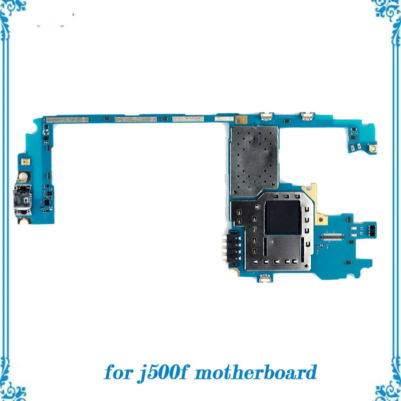 

Completed Unlocked for Samsung galaxy j5 j500f motherboard whole function replacement used mainboard with full chips Logic Board