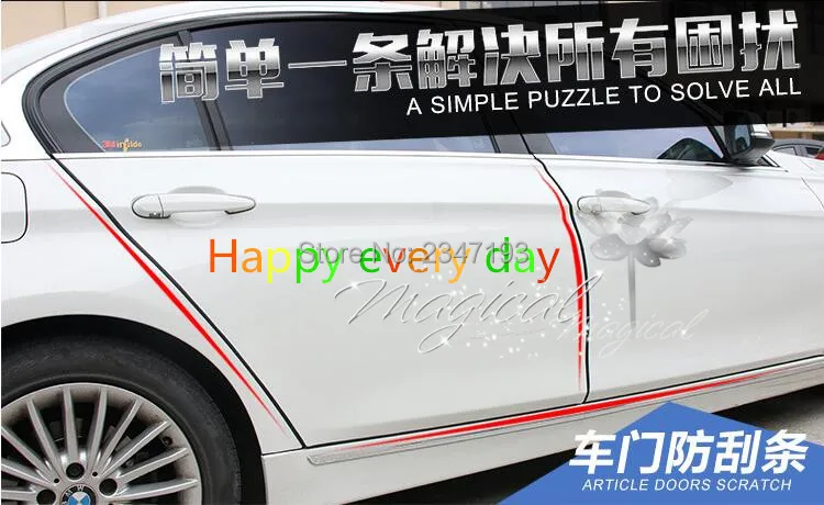 2018 New Open The Door Collision Avoidance Stick Rubber Strip FOR mini cooper renault megane 2 peugeot 3008 2017 audi a4 b6 seat |
