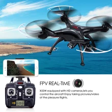 Original SYMA X5SW / X5SW-1 WIFI RC Drone Quadcopter with FPV Camera Headless 6-Axis Real Time RC Helicopter Quad copter Toys Original SYMA X5SW / X5SW-1 WIFI RC Drone Quadcopter with FPV Camera Headless 6-Axis Real Time RC Helicopter Quad copter Toys