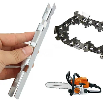 

Depth Gauge File Guide & Bar Chainsaw Chain File Guide Bar Groove for 1/4" 3/8" P 0.325" Chain Saw Chainsaw Garden Accessories
