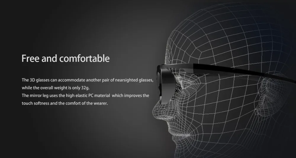 3D Glasses DLP-LINK XGIMI PROJECTOR H1 CC BATTERY 3