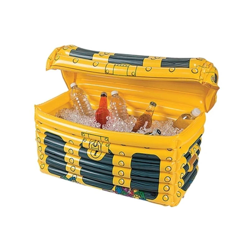 

Inflatable Ice Bucket Fruit Chilled Water Pool PVC Pail Ice Box Wedding Brithday Party Decoration Tub Outdoor Tableware Toys