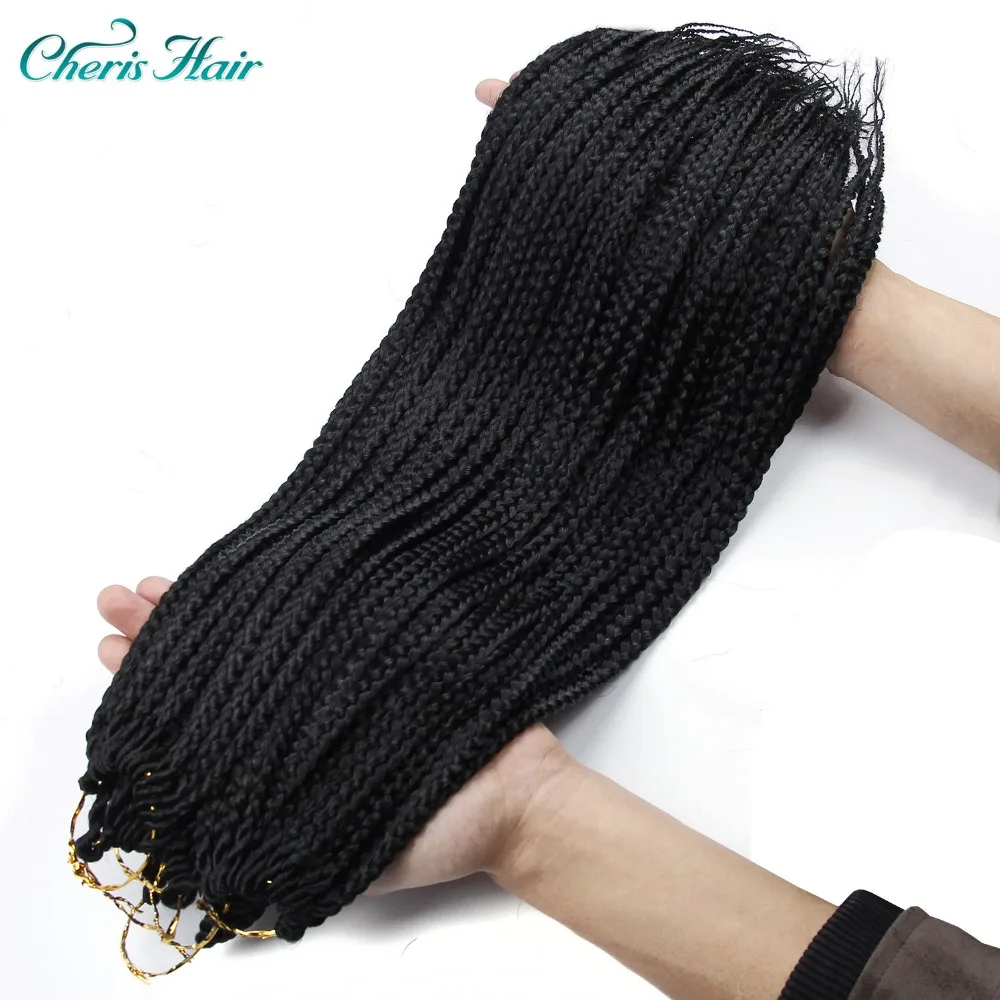 

Synthetic Box Braids Crochet Braiding Hair Black Brown Red Ombre Kanekalong Braiding Hair Extenion Crochet Braids Senagel Hair