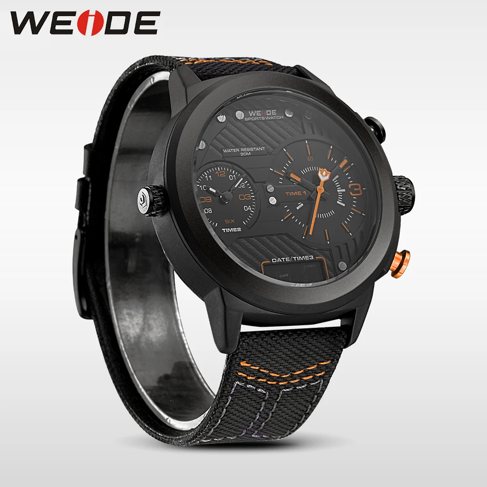 WEIDE Новые спортивные черные модные и повседневные автоматические карманные часы