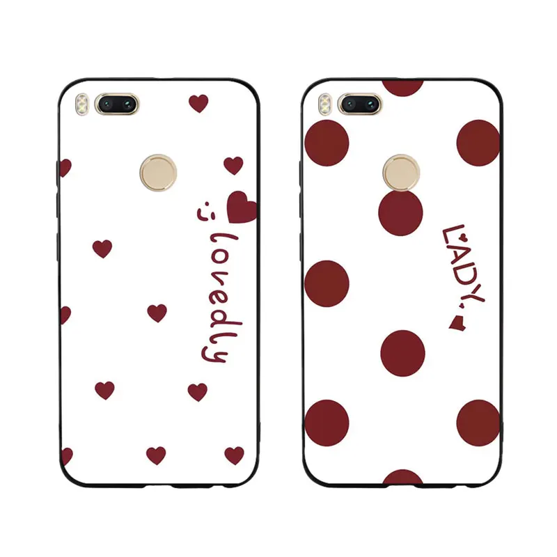 

MA Cute Lovely Style Fashion Woman phone case cover For Xiaomi Redmi mix2 3 A1 A2 4X 5A 5 Plus 8 9lite Note 4X Note 5A 6Pro soft