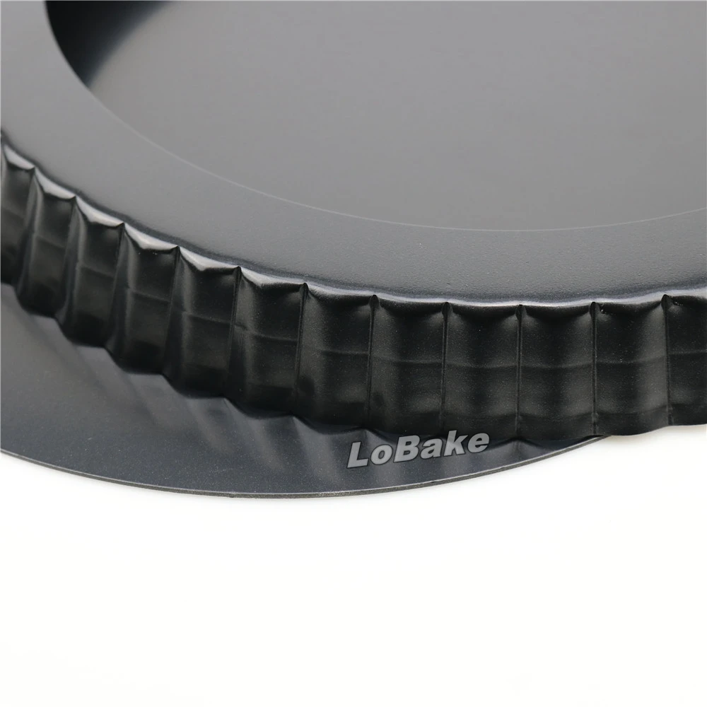11 inches movable bottom nonstick chrysanthemum wavy wall pie pan pizza stone pancake mold cheesecake tray DIY bakery tools