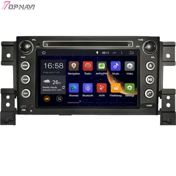 

TOPNAVI 7'' Octa Core 4GB RAM Android 6.0 Car Radio Stereo GPS for SUZUKI GRAND VITARA 2005- Audio DVD Player