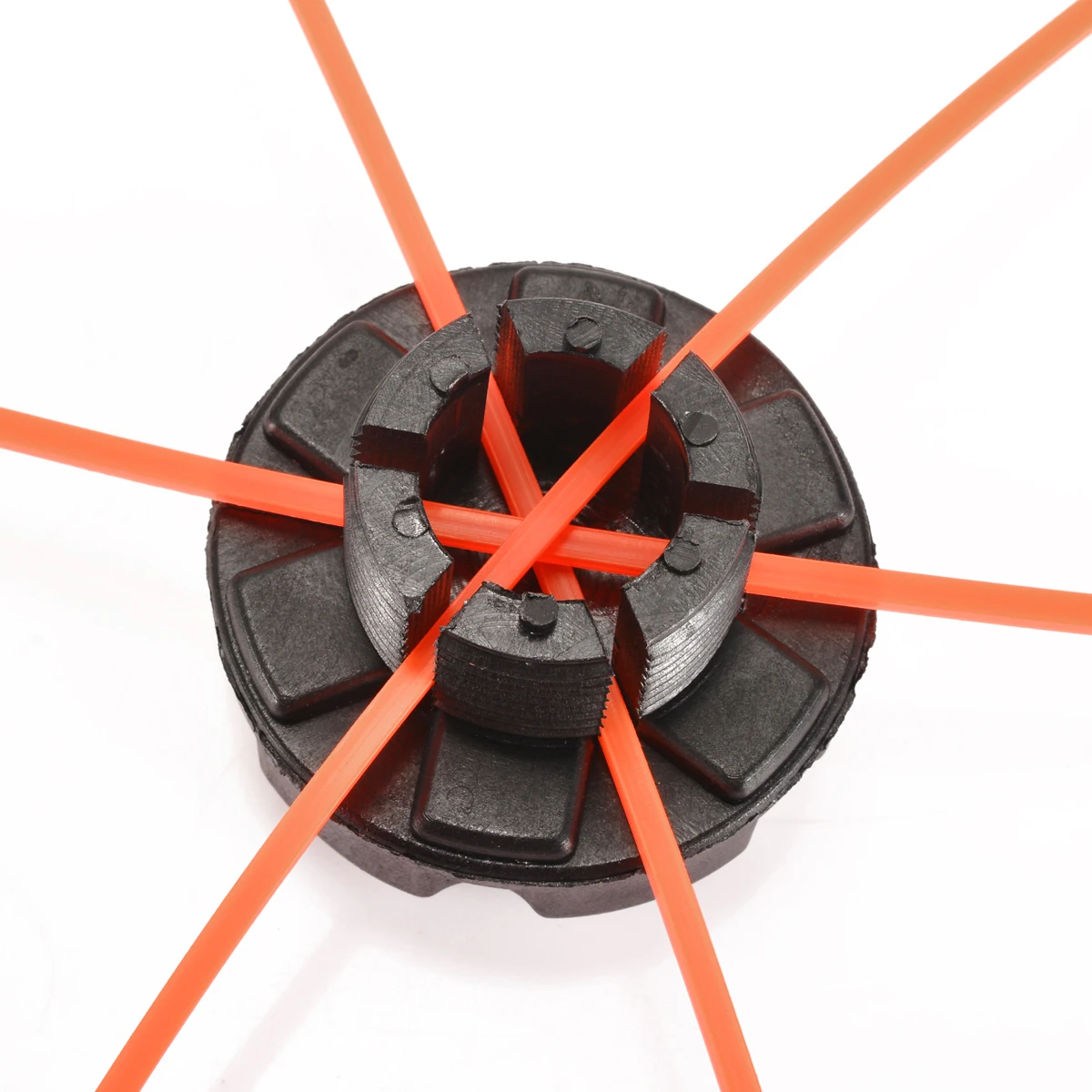 Mayitr Plastic Nylon Line Grass Trimmer Head with 3 Mowing Ropes Set Brush Cutter Trimmer Head Garden Tools