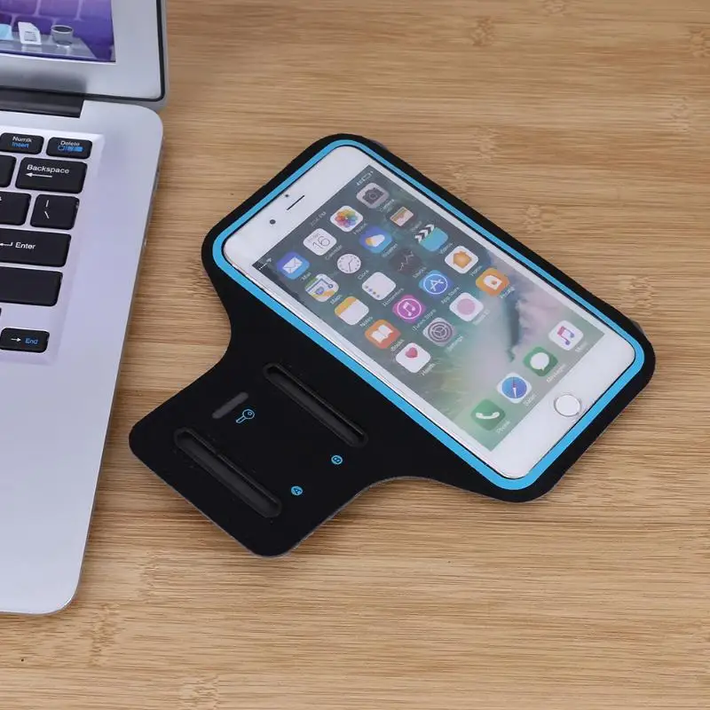 Чехол для iPhone 8 7 6 S Plus 5 дюймов с ремешком на руку спортивного зала защитой от