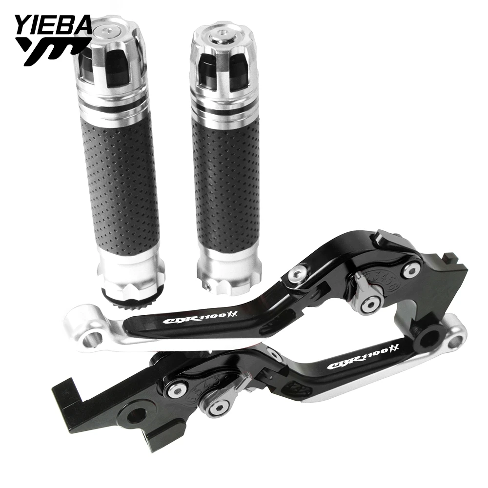 

FOR HONDA HORNET HoRnet 250 2001 HORNET250 Hand grip set Hand Bar Grips Motorcycle Accessories Brake Clutch Levers