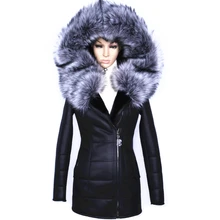Factory direct supplier winter 2016new women fur coat fox fashion Diamonds Leather belt suede Faux thicker female Hooded Jacket
