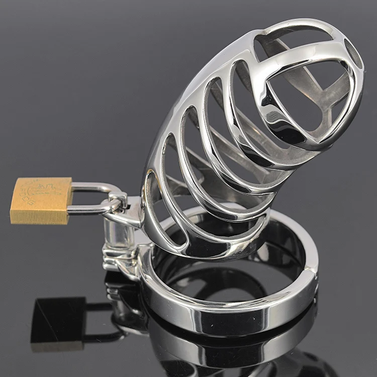 Spiral Chastity Belt 85mm Stainless Steel Male Chastity Cage Penis sleeve lock Sex Toys Metal Adult Game Spiral Chastity Belt 85mm Stainless Steel Male Chastity Cage Penis sleeve lock Sex Toys Metal Adult Game