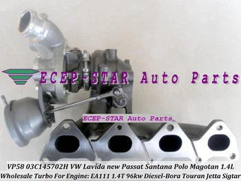 

VP58 03C145702H Turbo For VW LAVIDA NEW Passat Santana Polo Touran Magotan Bora Jetta Sigtar For A3 Octavia EA111 1.4L 1.4T 96KW