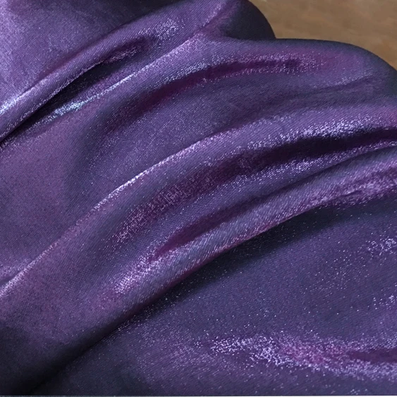 

RUBIHOME New Arrival 100cm Soft Linen Fabric Silk Satin Cloth for Women Fashion Dress Used in Summer