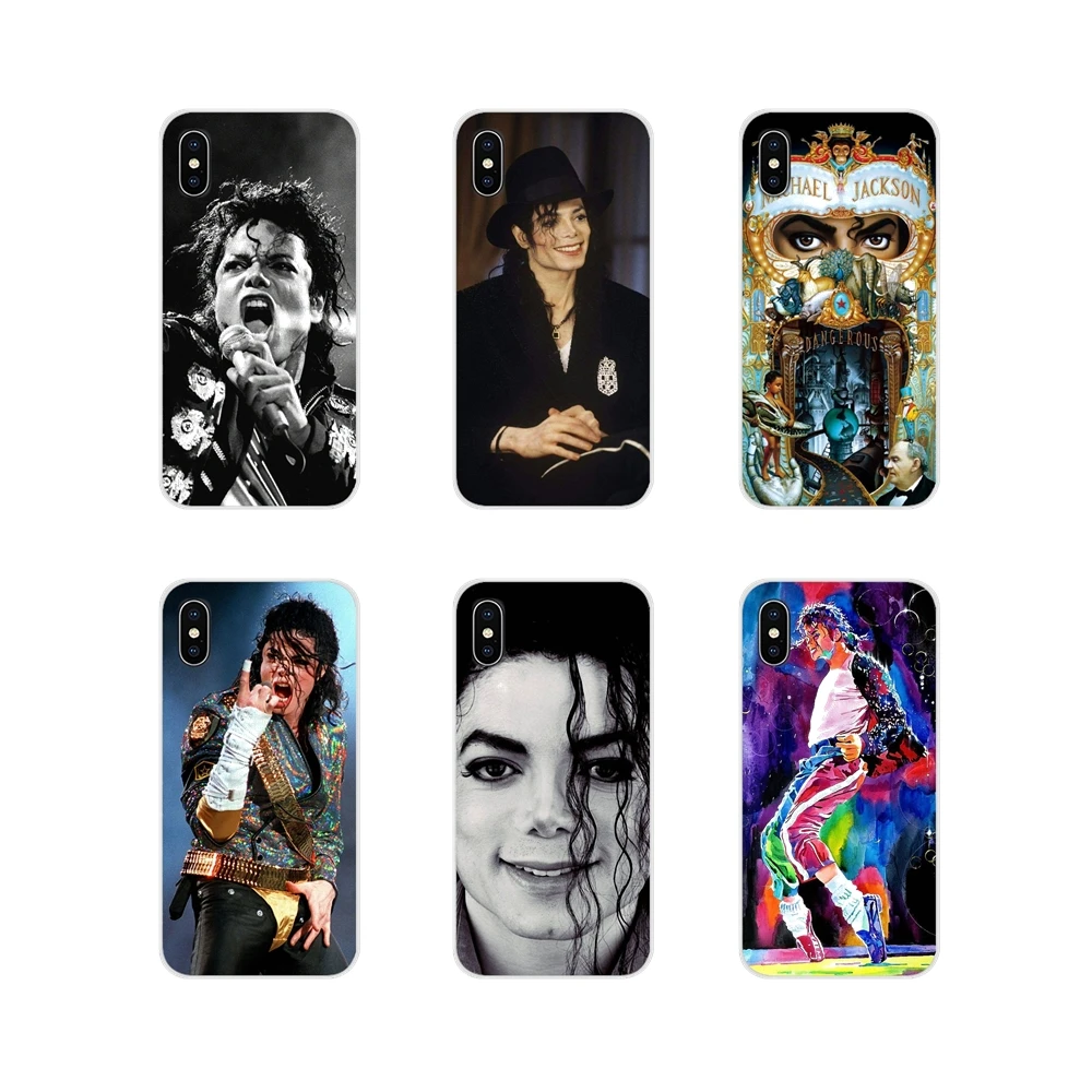 

For Xiaomi Redmi 4A S2 Note 3 3S 4 4X 5 Plus 6 7 6A Pro Pocophone F1 Accessories Phone Shell Covers Michael jackson dance Music