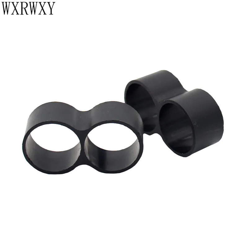 

wxrwxy Drip irrigation tape 1/2" hose end plug Folding ring waterstop adapter 3/4 hose end handicap irrigation plug 12pcs