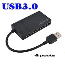 Larryjoe портативный usb-концентратор с 4 портами USB 3,0 концентратор переходник разветвитель 5 Гбит/с для ноутбуков Mac, ПК Аксессуары для рабочего стола