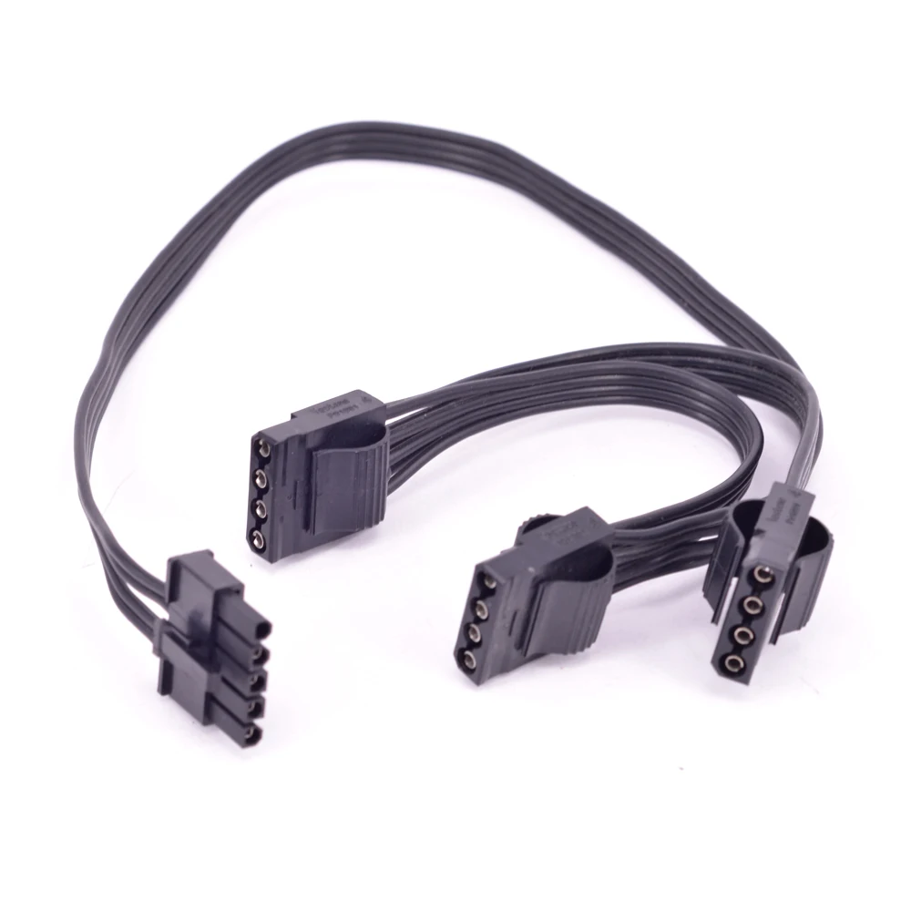 5Pin 1 to 3 Port Peripheral 4Pin Molex IDE 5P PSU Power Supply Cable for Cooler Master G750M G650M G550M Modular power cable