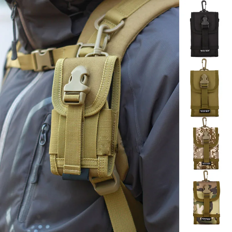 

Protector Plus Universal Tactical Pouch for 5.8 inch Mobile Phone Hook Cover Molle Pouch Phone Case for Iphone 6/6s/6 plus