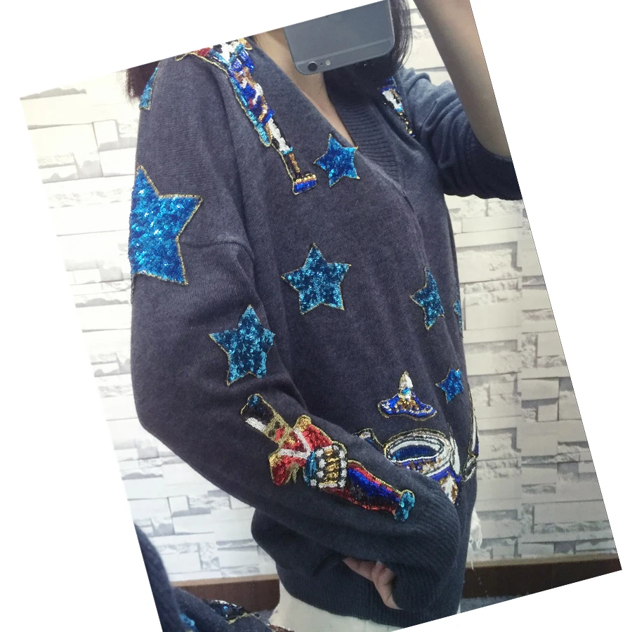 high quality women runway sweater