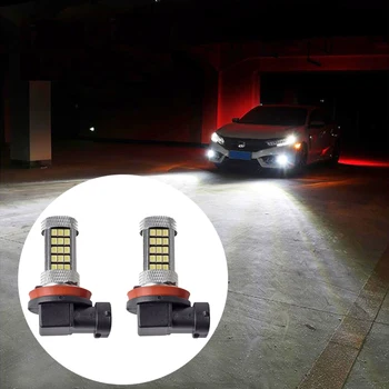 

For Honda CRV C-RV CR-V Civic 9 9th 10 10th Accord 2x H8 H11 Led Chips Auto Car Lights Fog Driving Light Lamp Bulb