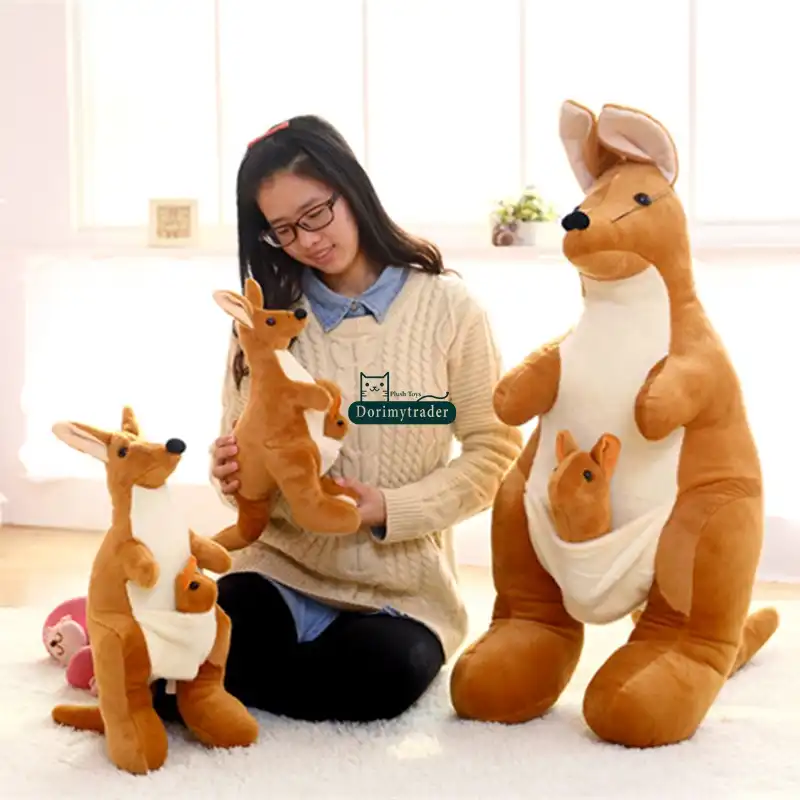 giant stuffed kangaroo