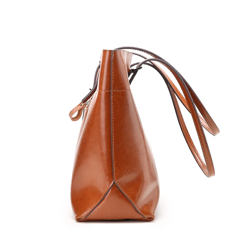 Женская сумка из натуральной кожи вместительный кошелек воловьей 2019|genuine leather