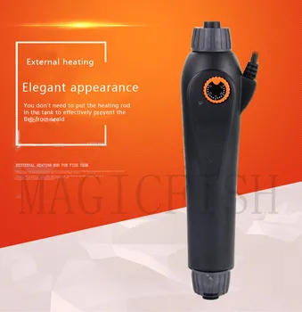 

External heating rod 100W 200W 300W temperature controller keep worm Aquarium heating rod fish tank heating adjustable