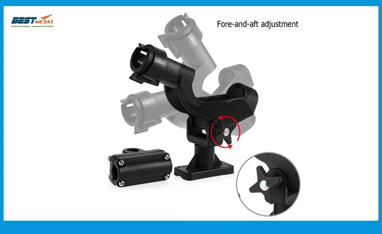 BSET MATEL стойка для удочки, держатель, регулируемый съемный держатель, 360 градусов, каяк, лодка, поддержка, инструменты, аксессуары, кронштейн для удочки