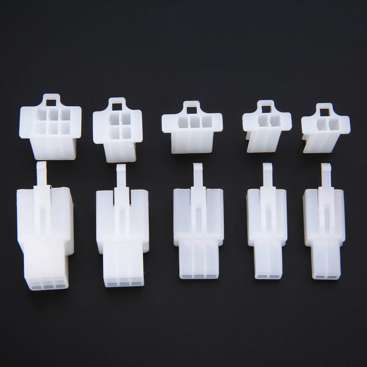 580pcs Wire Terminal Connector Assortment Kit for Car ATV Boat Motorcycle Electrical Wire Connector Terminal 2.8mm 2/3/4/6/9 Pin
