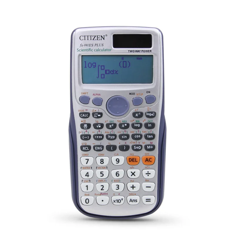 

FX-991es Plus Scientific Calculator not Dual Power With 417 Functions Dual Power Calculadora Cientifica Student Exam Calculator