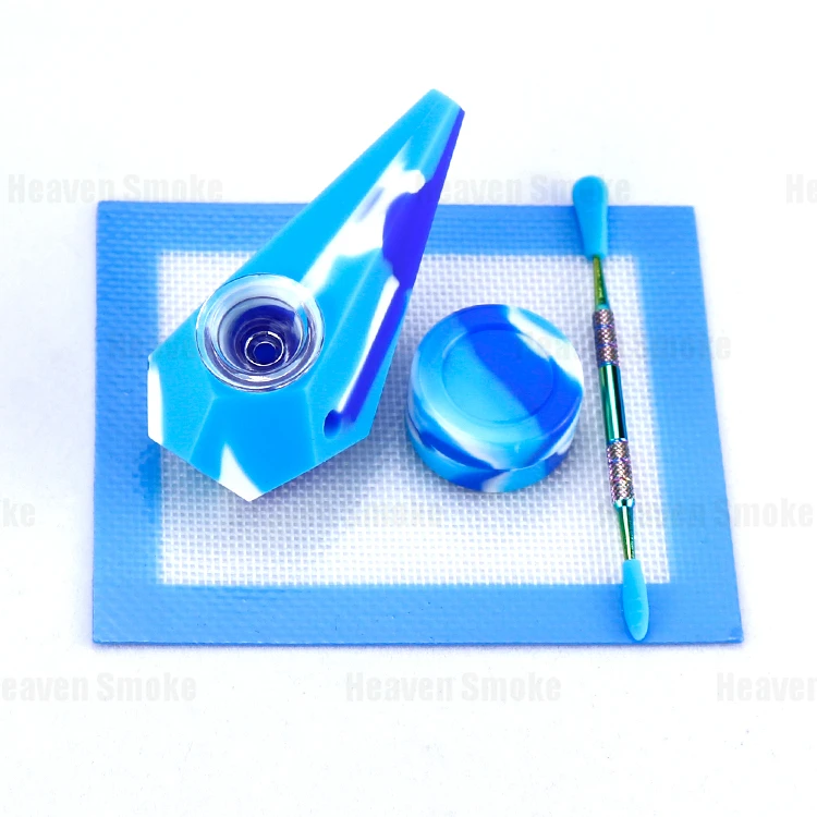diamond smoking silicone pipe - heaven smoke (26)