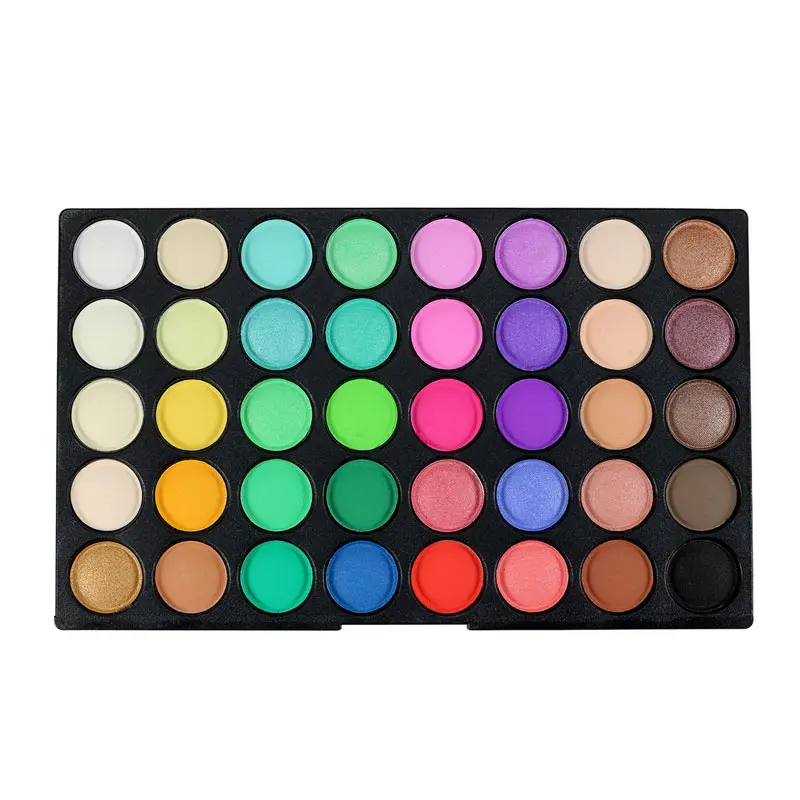 80 цветов Shimmer Matte Eye Shadow Макияж палитры мода натуральный макияж косметический набор свет тени для век OA66