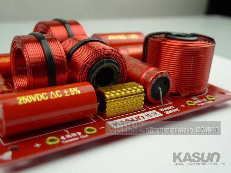 2 шт. оригинальный телефон KASUN S 368C 3 способа Частотный кроссовер Pmax 200 Вт для