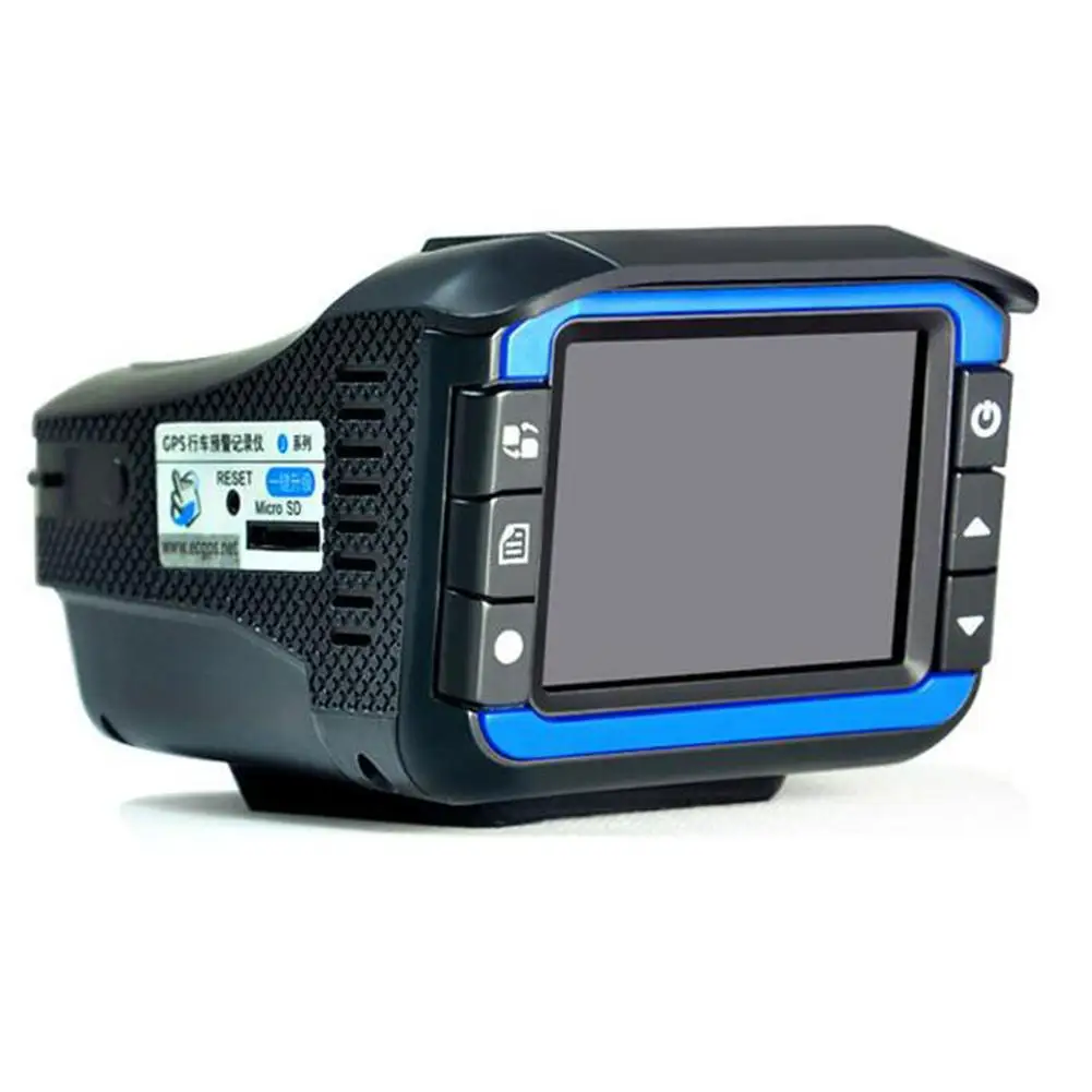 2 в 1 анти лазерный автомобильный радар-детектор Dash Cam Автомобильный видеорегистратор Камера рекордер 140 градусов Dashcam HD 720 P Поддержка английский и русский