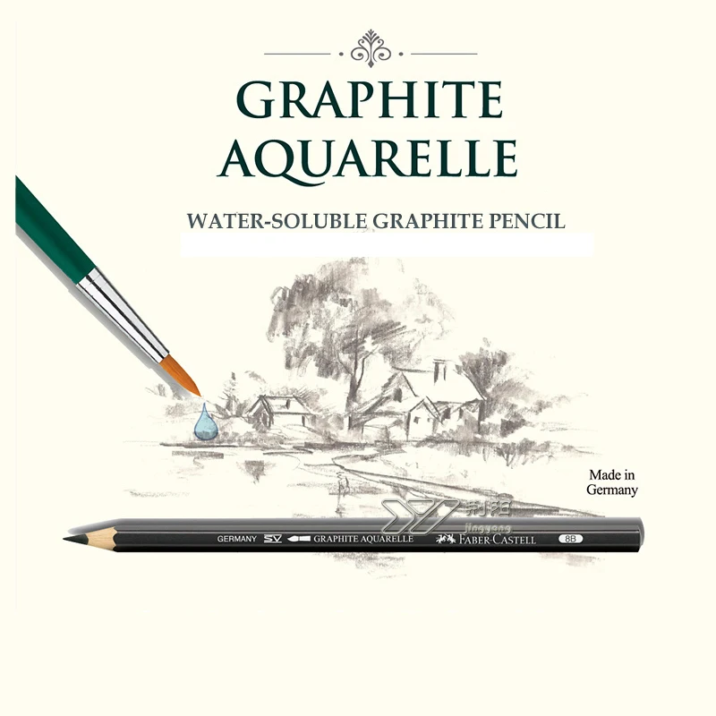 Faber Castel водорастворимый карандаш графитовый Aquarelle акварельные карандаши эскизы