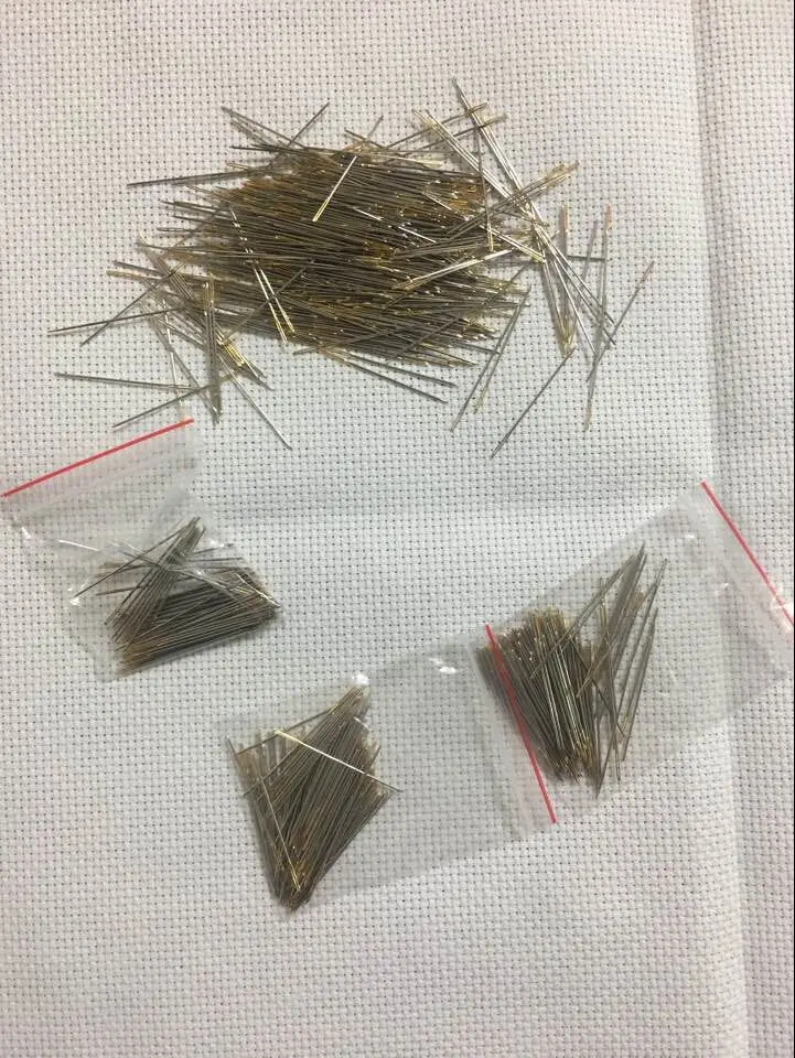 100pcs/bag 28# 16CT Sewing Needles Cross Stitch Needles, Embroidery Needles #28 sewing needles