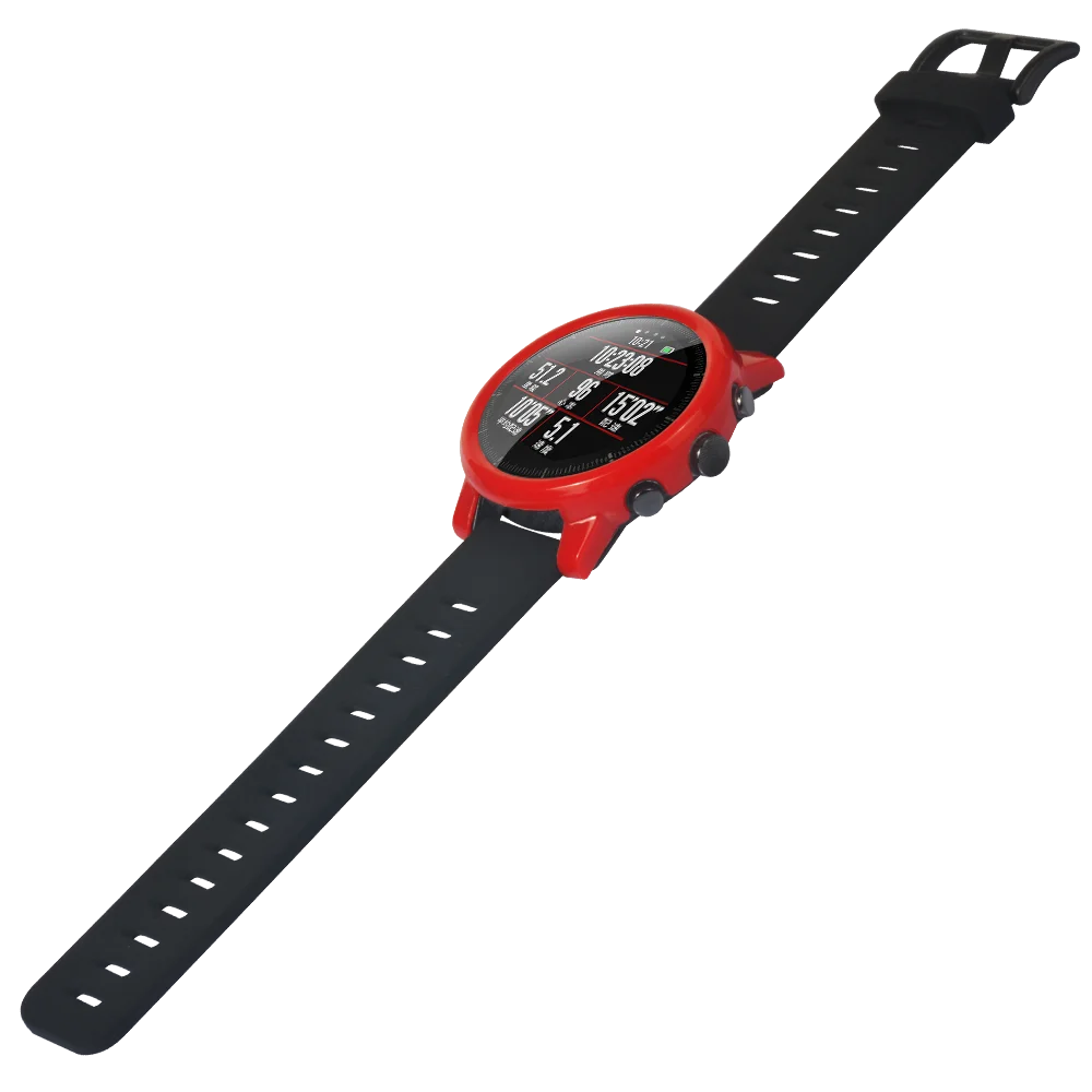 Защитный чехол из поликарбоната для xiaomi huami amazfit 2 2S stratos защита часов цветные