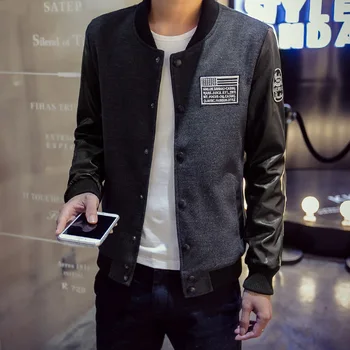 

Men's Jacket 2020 New Fashion Autumn Casual Mens Jackets And Coats Bomber Jacket Thin Slim Plus Size Coat HJ410