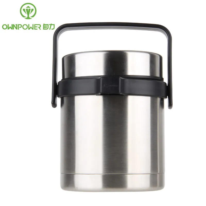 

OWNPOWER Large Capacity Stainless Steel Lunch Box Bento Box Portable Thermal Food Container Style Double-deck Lunch Storage box